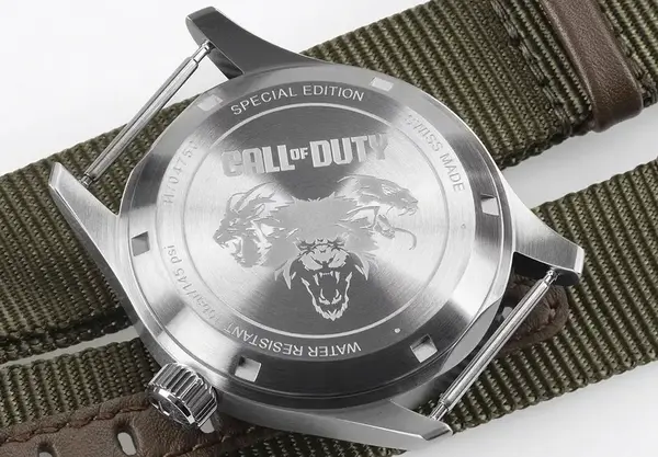 Montre militaire Hamilton Khaki Field Auto Call of Duty 17