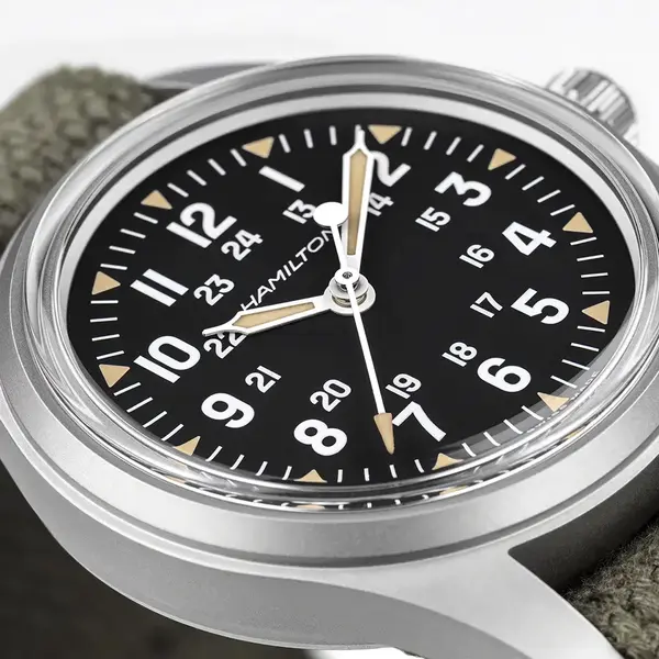 Montre militaire Hamilton Khaki Field Mechanical America 250 6