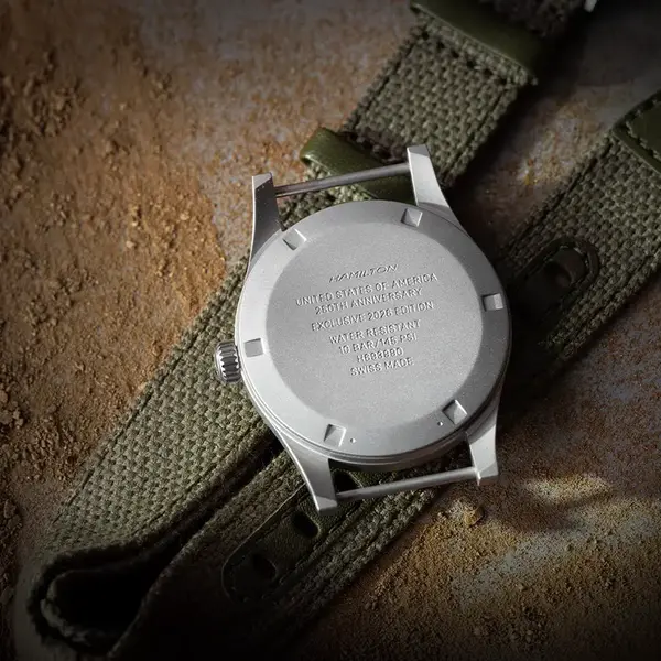 Montre militaire Hamilton Khaki Field Mechanical America 250 8