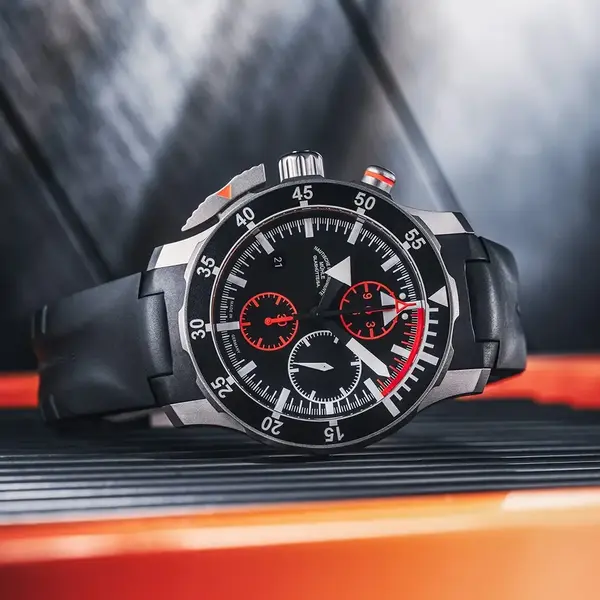 Montre militaire Muhle Glashutte SAR Flieger Chronograph 10