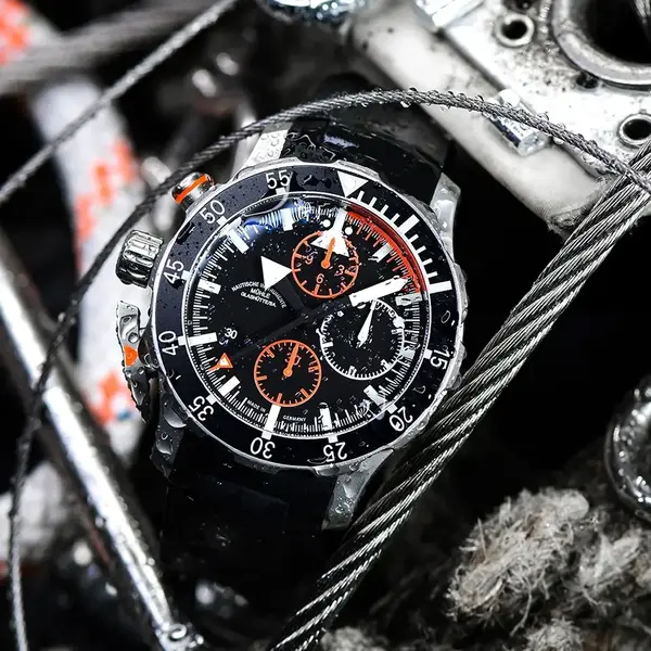 Montre militaire Muhle Glashutte SAR Flieger Chronograph 11