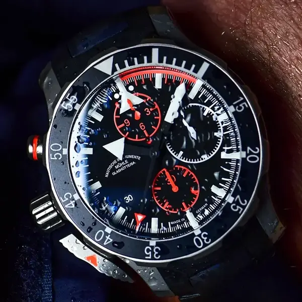 Montre militaire Muhle Glashutte SAR Flieger Chronograph 4