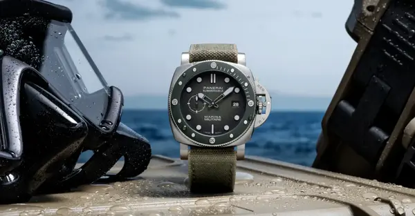 Montre militaire Panerai Submersible Marina Militare PAM01697 0