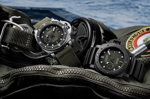 Montre militaire Panerai Submersible Marina Militare PAM01697 3