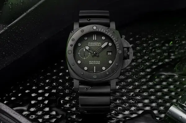 Montre militaire Panerai Submersible Marina Militare PAM01697 5