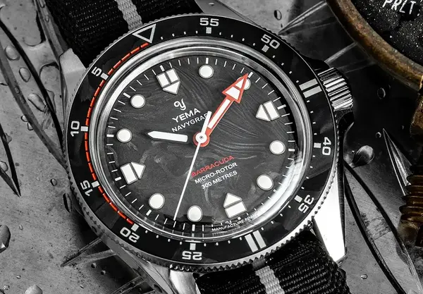 Montre militaire YEMA Navygraf Barracuda CMM 20 17