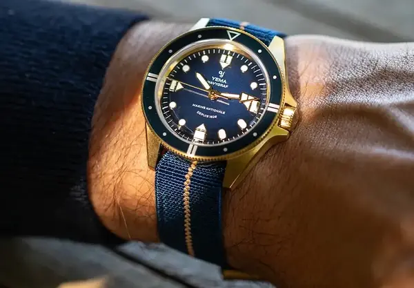 Montre militaire YEMA Navygraf Marine Nationale 400th Anniversar Edition 14