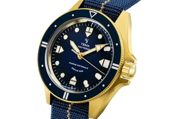 Montre militaire YEMA Navygraf Marine Nationale 400th Anniversar Edition 17