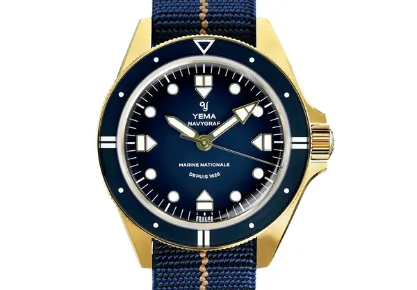 Montre militaire YEMA Navygraf Marine Nationale 400th Anniversar Edition 18