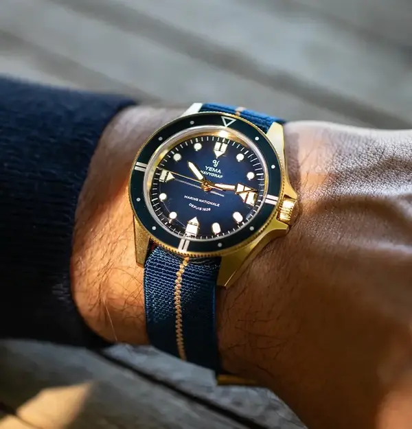 Montre militaire YEMA Navygraf Marine Nationale 400th Anniversar Edition 6