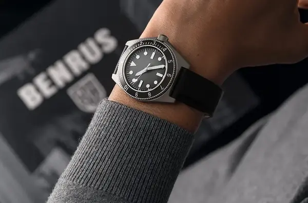 Montre militaire de plongee BENRUS Type 1 MIL SPEC 4
