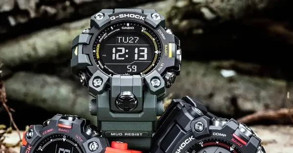 Montre militaire g shock master of g mudman gw 9500 0