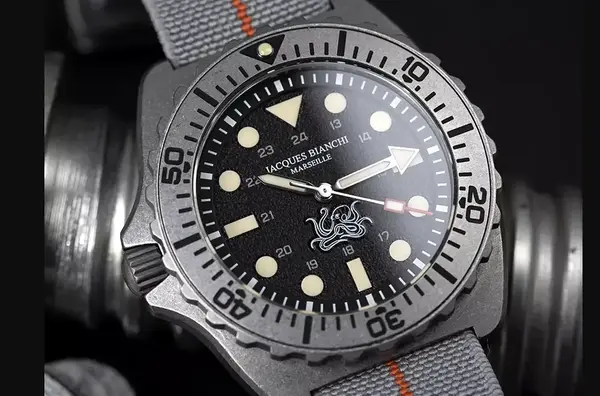 Montre plongee Jacques Bianchi JB300 Poulpro 1