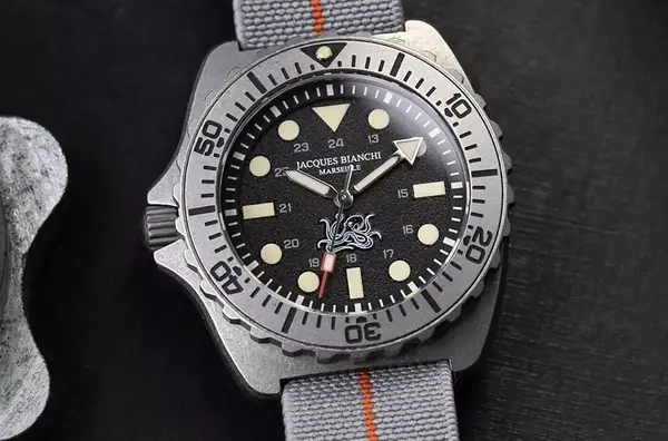 Montre plongee Jacques Bianchi JB300 Poulpro 2