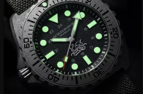 Montre plongee Jacques Bianchi JB300 Poulpro 9