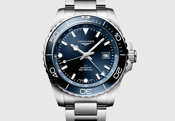 Montre plongee Longines Hydroconquest GMT 10