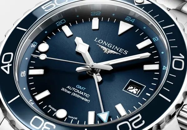 Montre plongee Longines Hydroconquest GMT 11