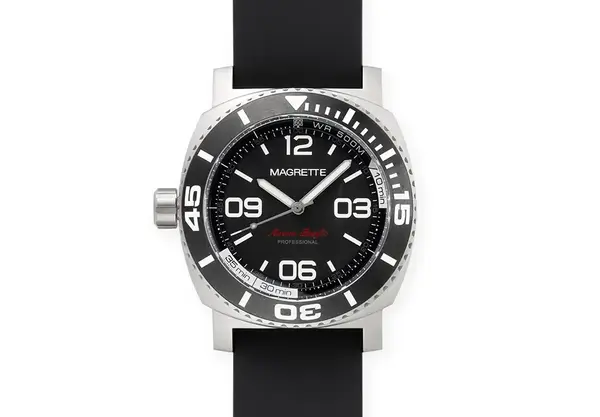Montre plongee Magrette Moana Pacific Professional Titanium 14
