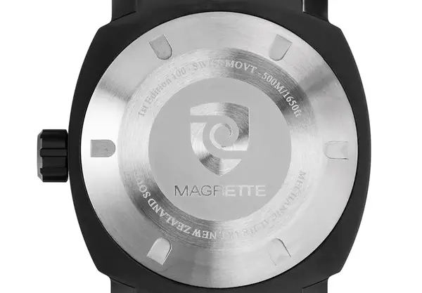 Montre plongee Magrette Moana Pacific Professional Titanium 16