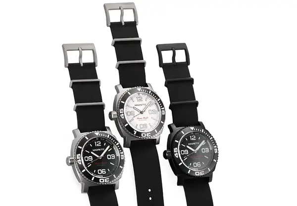 Montre plongee Magrette Moana Pacific Professional Titanium 17