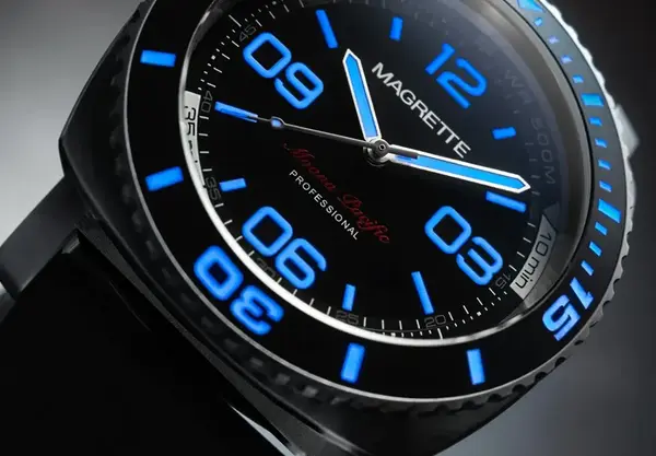Montre plongee Magrette Moana Pacific Professional Titanium 27