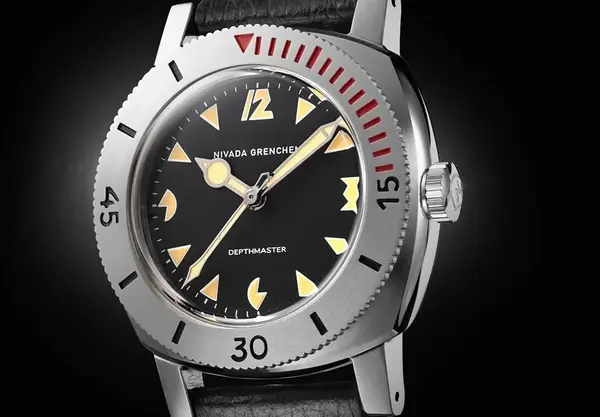 Montre plongee Nivada Art Deco Depthmaster 13
