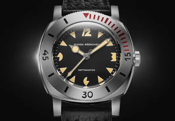 Montre plongee Nivada Art Deco Depthmaster 14