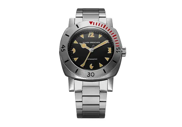 Montre plongee Nivada Art Deco Depthmaster 24