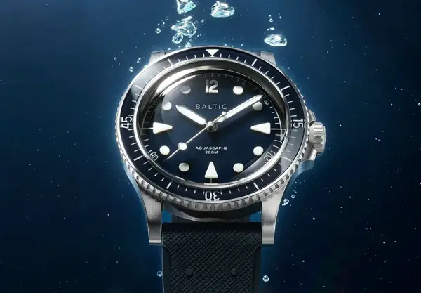 Montre plongee baltic Aquascaphe MK2 23