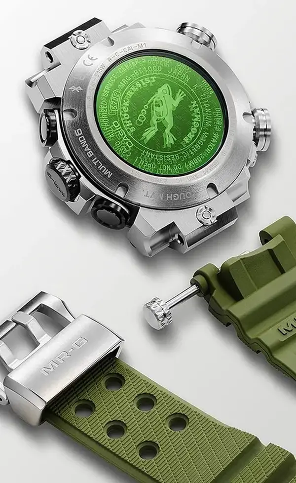 Montre plongee militaire G SHOCK MRG BF1000 RG 3 A 4