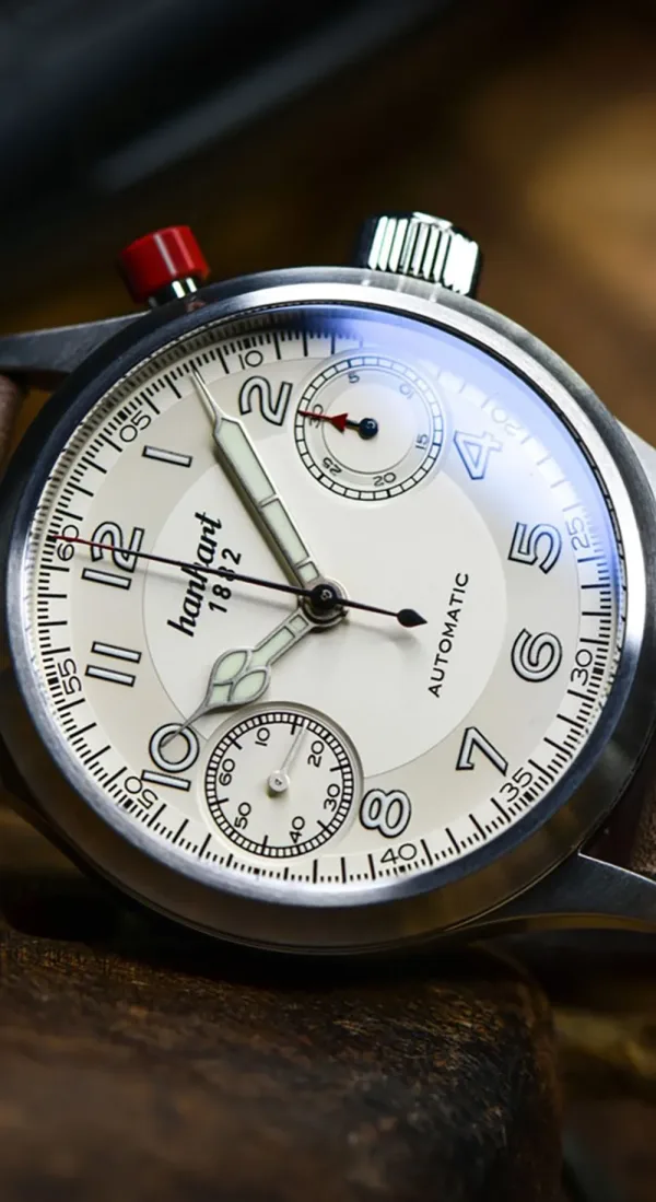 Poussoir rouge montres militaires 1