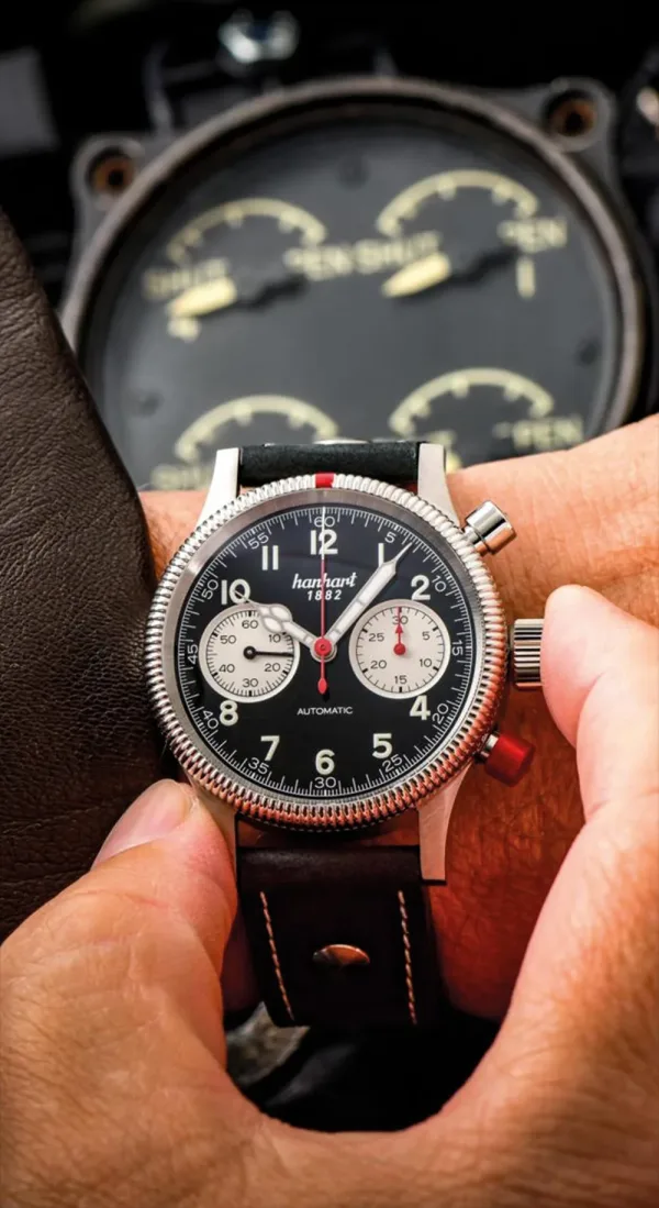 Poussoir rouge montres militaires 3