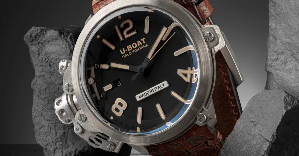 U BOAT montre de plongee style militaire 0