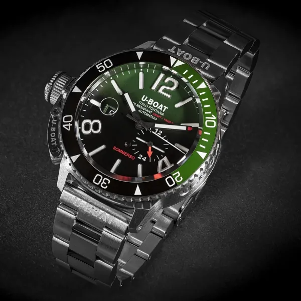U BOAT montre de plongee style militaire 8