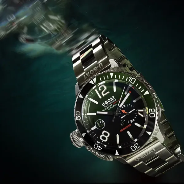 U BOAT montre de plongee style militaire 9
