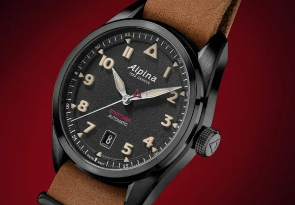 Montre aviateur alpina startimer pilot automatic 38