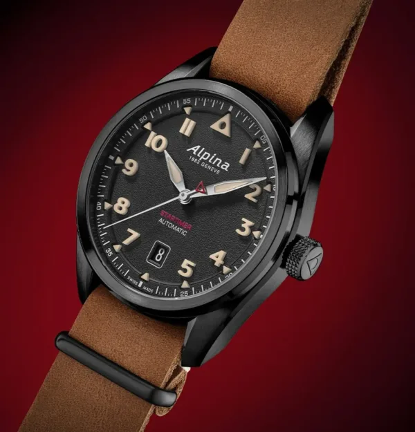 Montre aviateur alpina startimer pilot automatic 7