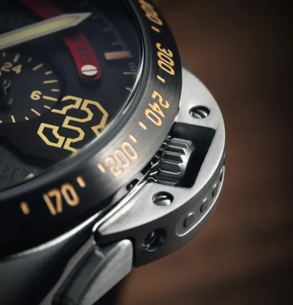 Montre aviateur avi 8 p 51 mustang blakeslee chronograph 3