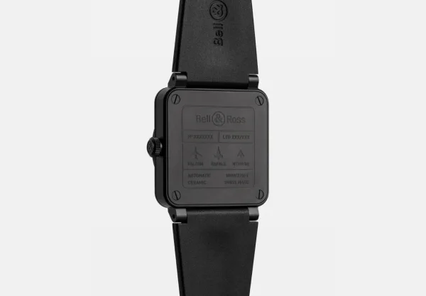 Montre aviateur br 03 green radar ceramic 17