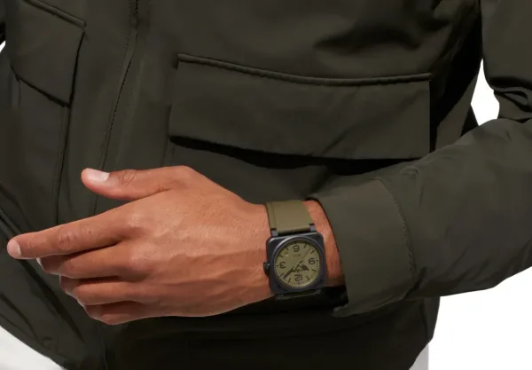 Montre aviateur br 03 military ceramic 24