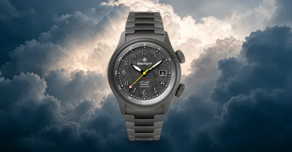 Montre aviateur bremont altitude mb meteor stealth grey 10
