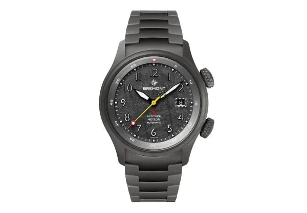 Montre aviateur bremont altitude mb meteor stealth grey 16