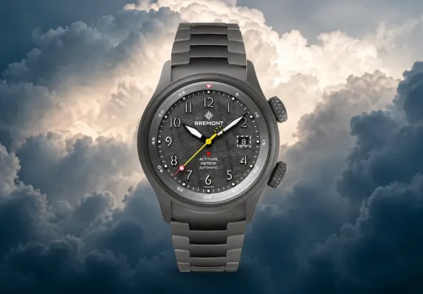 Montre aviateur bremont altitude mb meteor stealth grey 26