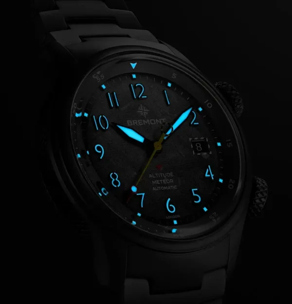 Montre aviateur bremont altitude mb meteor stealth grey 6
