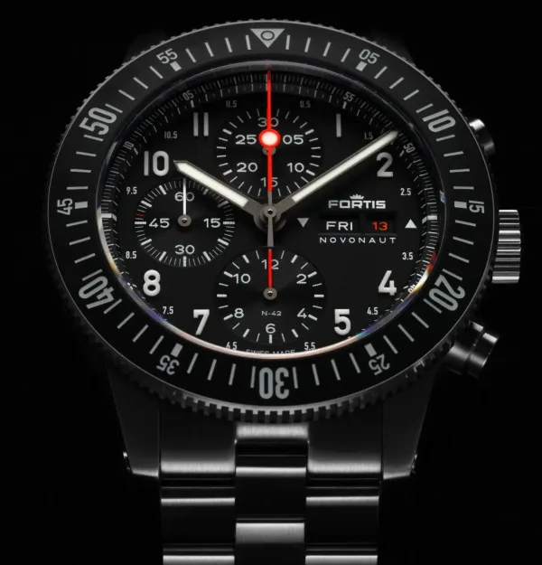 Montre aviateur fortis novonaut n 42 13