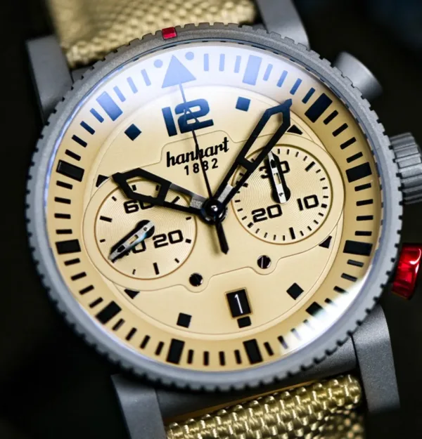 Montre aviateur hanhart primus pilot 11