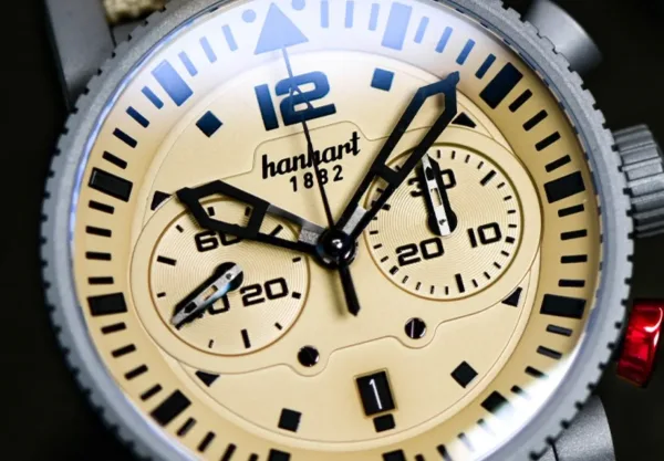 Montre aviateur hanhart primus pilot 20