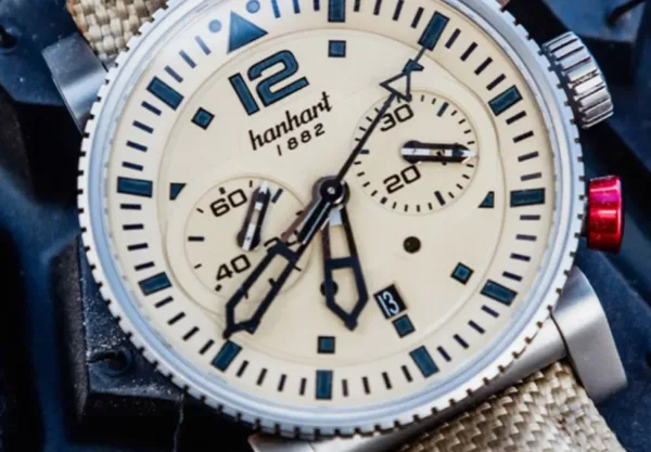 Montre aviateur hanhart primus pilot 21