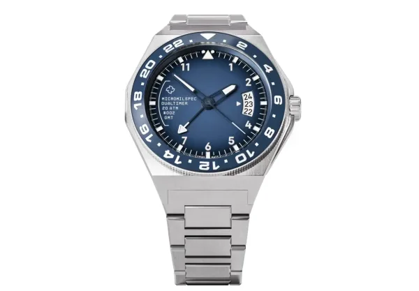 Montre aviateur micromilspec dualtimer 34