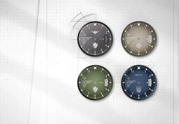 Montre aviateur micromilspec dualtimer 40